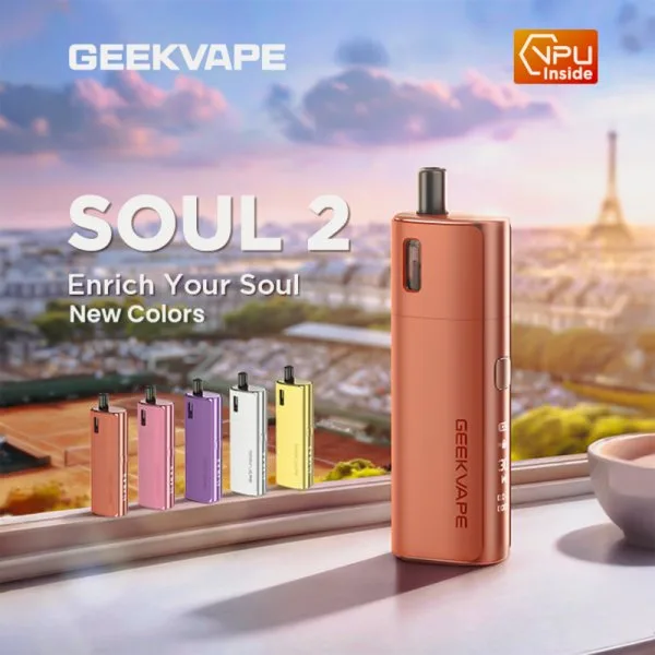 Pack Soul 2 4ml 2100mAh New Colors - Geekvape - image 3