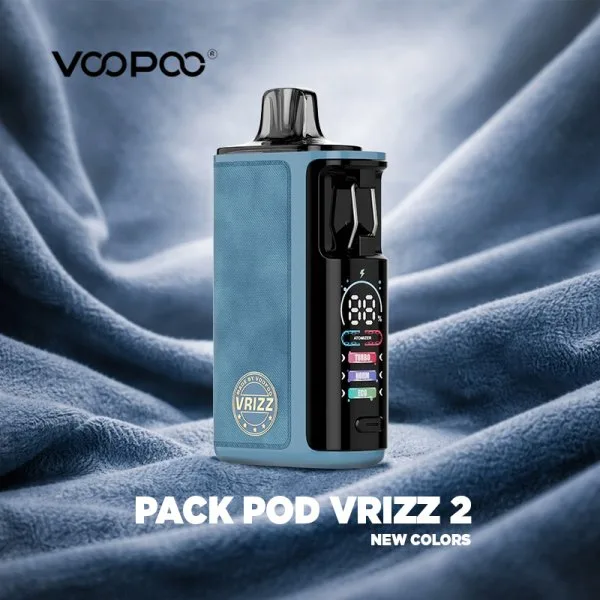 Pack Pod Vrizz 2 New Colors 15ml 1350mAh - Voopoo - image 3