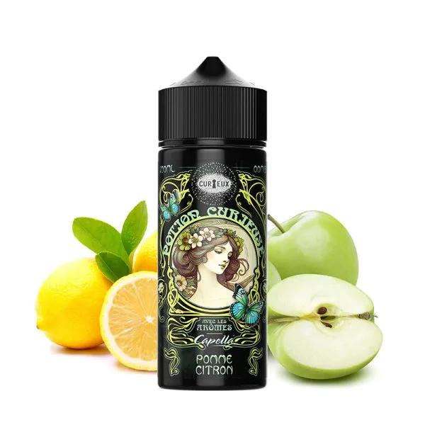 Pomme Citron 0mg 100ml - Les Potions Curieuses by Curieux - image 2