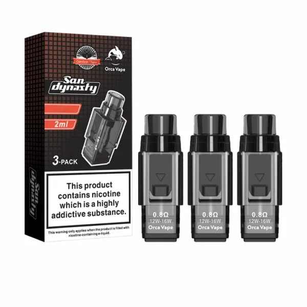 Cartouches Dynasty Nano 0.6/0.8Ω 2ml (3pcs) - Orca Vape - image 8