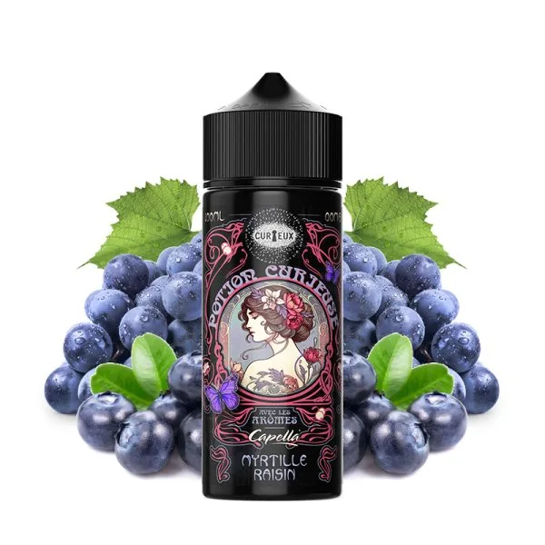 Myrtille Raisin 0mg 100ml - Les Potions Curieuses by Curieux - image 2