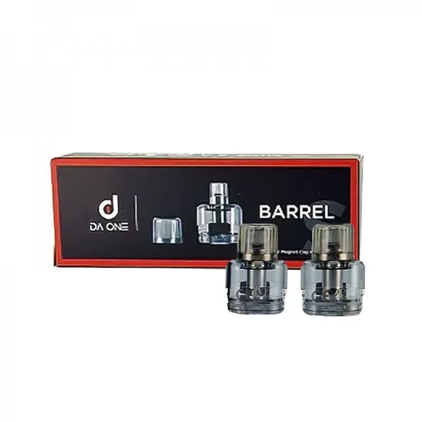 Pack Cartouches 2ml + Capuchon Magnétique Barrel S (2pcs) - Da One Tech - image 3