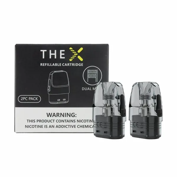 Cartouches THE X 0.6-0.3Ω/0.8-0.4Ω 2ml (2pcs)- Mechvape - image 6
