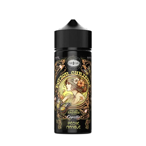 Pêche Mangue 0mg 100ml - Les Potions Curieuses by Curieux - image 3