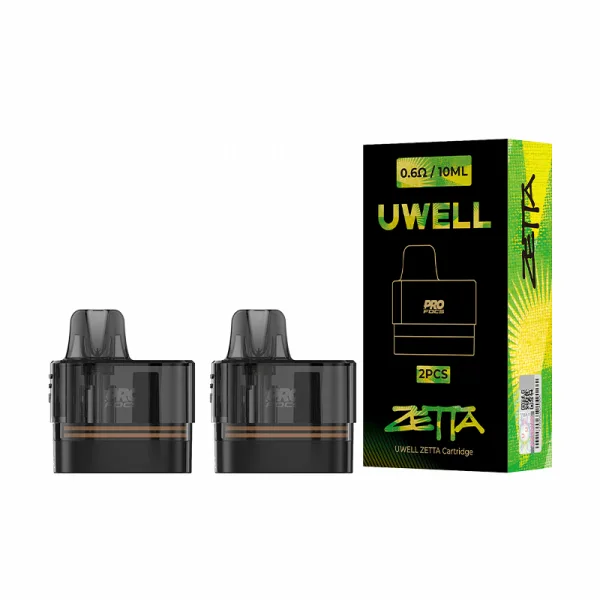 Cartouches Zetta 0.6/0.8Ω 10ml (2pcs) - Uwell - image 5