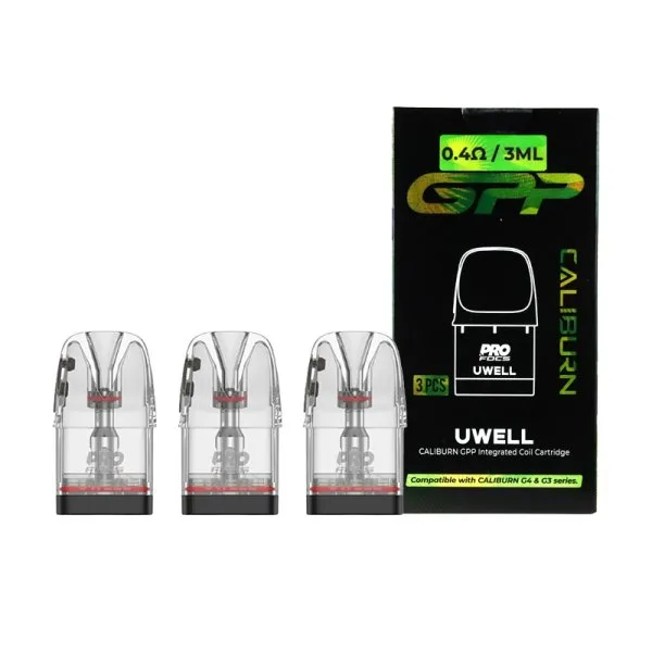 Cartouches GPP 0.4/0.6/0.9Ω 3ml (3pcs) - Uwell - image 4