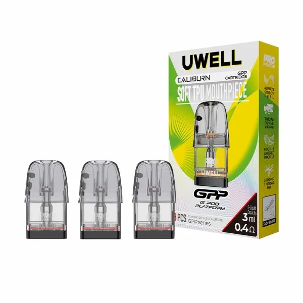 Cartouches GPP V2 0.4/0.6/0.9Ω 3ml (3pcs) - Uwell - image 4