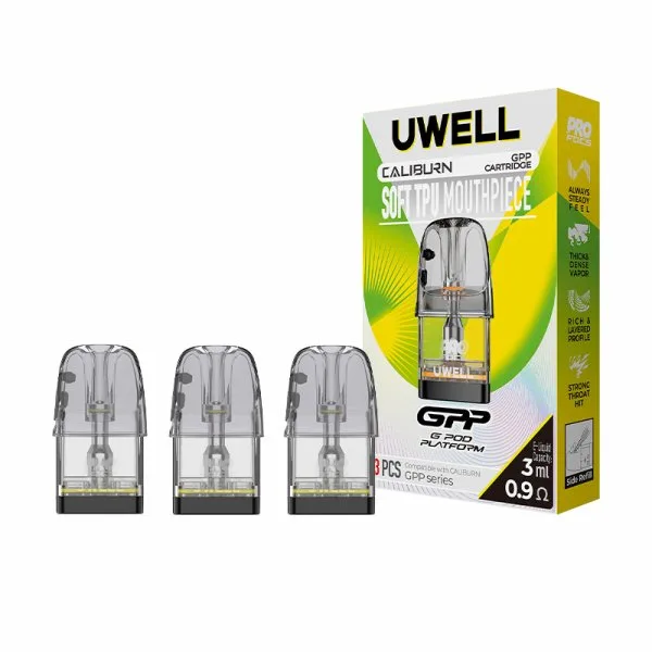 Cartouches GPP V2 0.4/0.6/0.9Ω 3ml (3pcs) - Uwell - image 10
