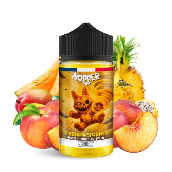 Yellowstorm 0mg 200ml - Hopper by Airmust - image 2