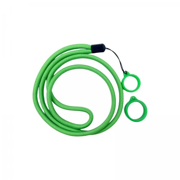 Lanière Avec Anneau Silicone Green (1pc)