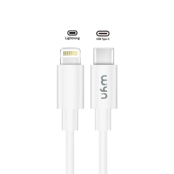 Câble de Charge TYPE-C vers Lightning 1.2m (1pc) - WYN Access - image 2