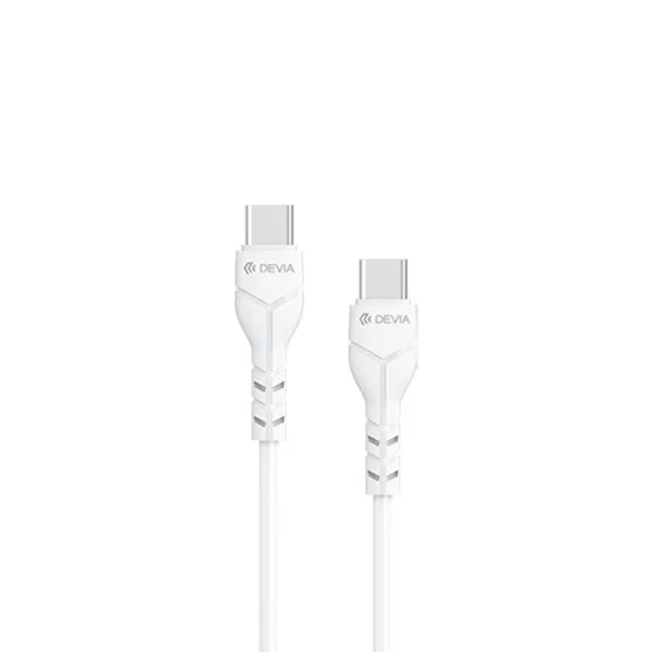 Câble de Charge USB-C vers USB-C 3A Eco-Friendly - Kintone Series by DEVIA - image 2