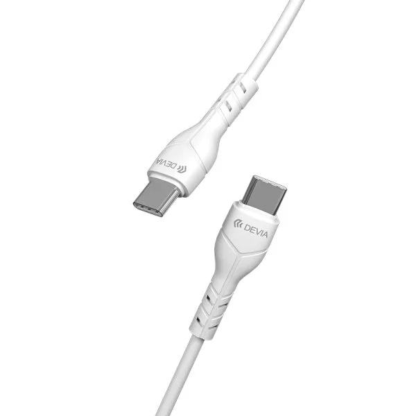 Câble de Charge USB-C vers USB-C 3A Eco-Friendly - Kintone Series by DEVIA - image 4