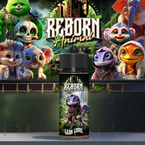 Léon Camé 0mg 100ml - Reborn Animal - image 3