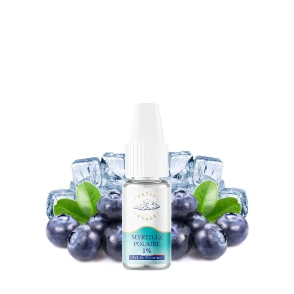 Myrtille Polaire Nic Salts 10ml - Petit Nuage