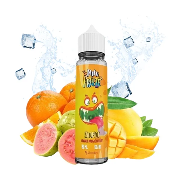 Salopiot Orange Mangue Goyave 0mg 50ml - Liquideo Multifreeze - image 2