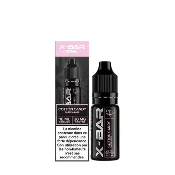 Cotton Candy Nic Salt 10ml - X-Bar - image 4