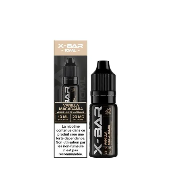 Vanilla Macadamia Nic Salt 10ml - X-Bar - image 4