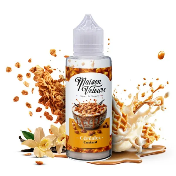 Céréales Custard 0mg 100ml - Maison Velours - image 2