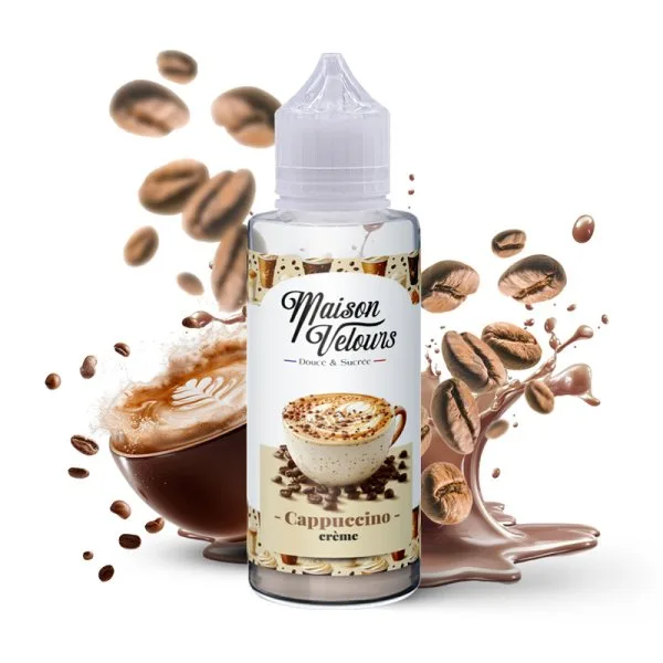 Cappuccino Crème 0mg 100ml - Maison Velours - image 2