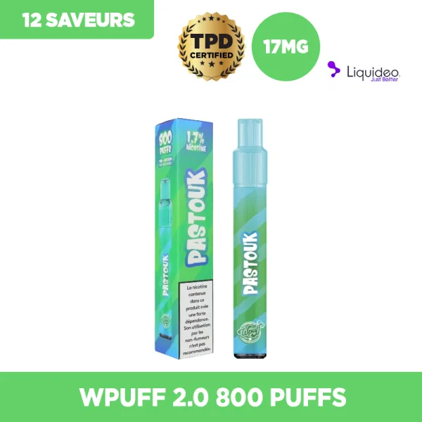 Starter Kit 800 Puffs 17mg (1pc) - Wpuff 2.0 by Liquideo - image 3