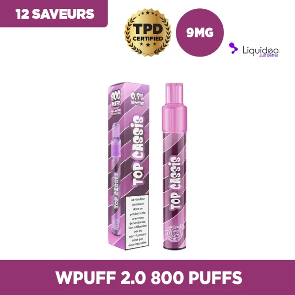 Starter Kit 800 Puffs 9mg (1pc) - Wpuff 2.0 by Liquideo - image 3