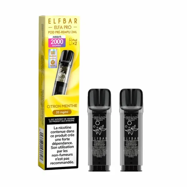 Cartouches Pré-Remplies Elfa Pro 20mg 2ml (2pcs) [FR] - Elfbar - image 14