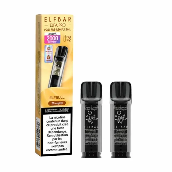 Cartouches Pré-Remplies Elfa Pro 20mg 2ml (2pcs) [FR] - Elfbar - image 23