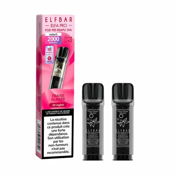 Cartouches Pré-Remplies Elfa Pro 20mg 2ml (2pcs) [FR] - Elfbar - image 29