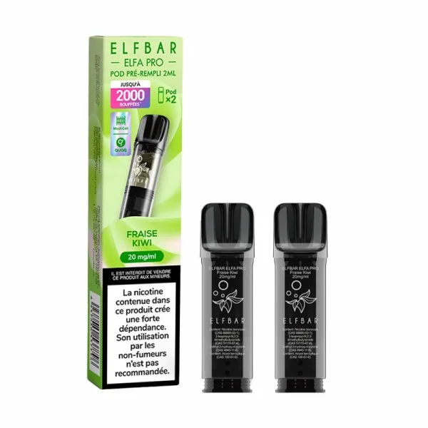 Cartouches Pré-Remplies Elfa Pro 20mg 2ml (2pcs) [FR] - Elfbar - image 32