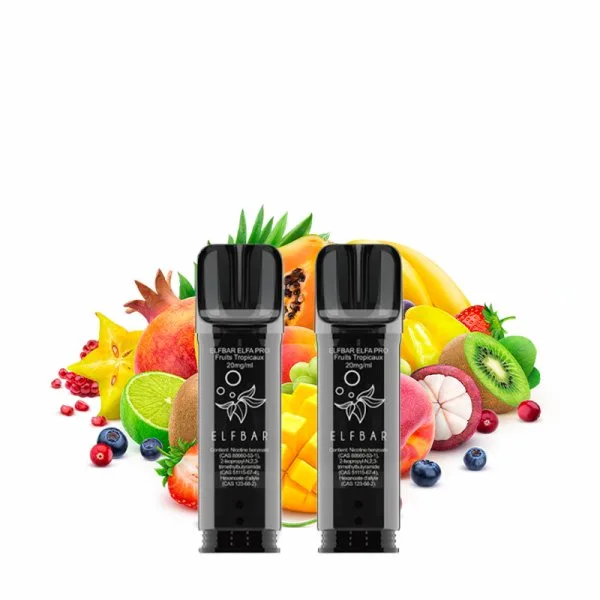 Cartouches Pré-Remplies Elfa Pro 20mg 2ml (2pcs) [FR] - Elfbar - image 42