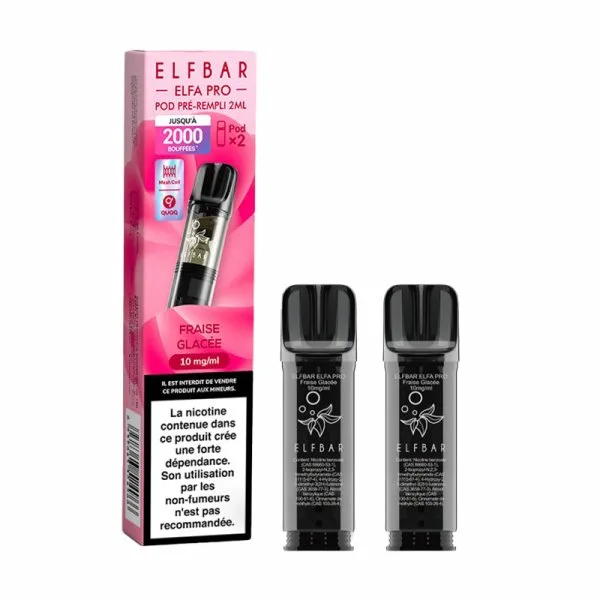 Cartouches Pré-Remplies Elfa Pro 10mg 2ml (2pcs) [FR] - Elfbar - image 29