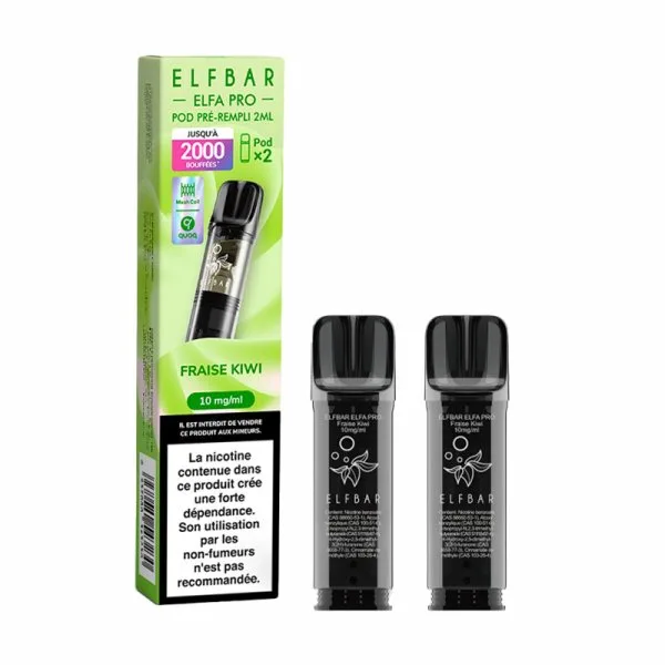 Cartouches Pré-Remplies Elfa Pro 10mg 2ml (2pcs) [FR] - Elfbar - image 32
