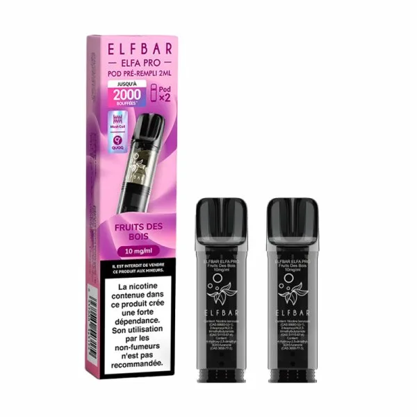 Cartouches Pré-Remplies Elfa Pro 10mg 2ml (2pcs) [FR] - Elfbar - image 38