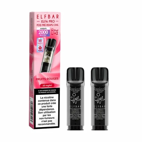 Cartouches Pré-Remplies Elfa Pro 10mg 2ml (2pcs) [FR] - Elfbar - image 41