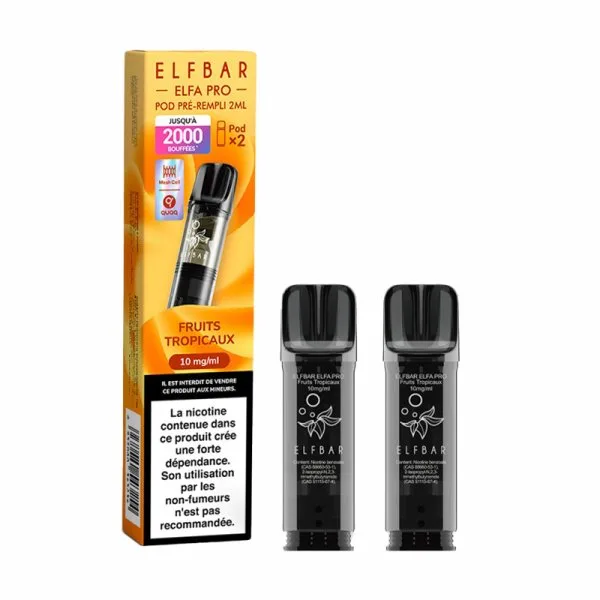 Cartouches Pré-Remplies Elfa Pro 10mg 2ml (2pcs) [FR] - Elfbar - image 44
