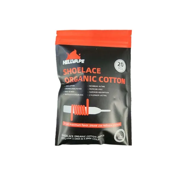 Coton en Lacet Organique (20pcs) - Hellvape - image 2