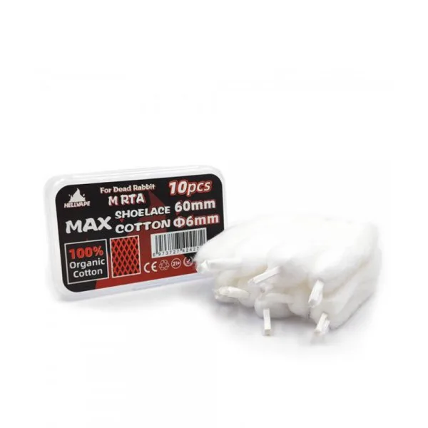 Lacets de Coton pour Dead Rabbit M RTA (10pcs) - Hellvape - image 3