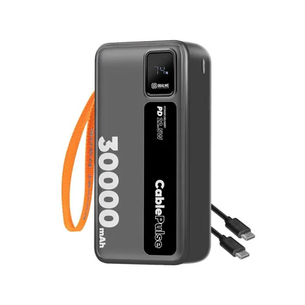 Powerbank 30 000mAh 22.5W USB-C + Lightning - OBAL-ME - image 2