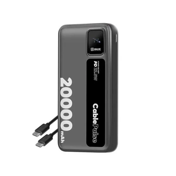 Powerbank 20 000mAh 22.5W USB-C + Lightning - OBAL-ME - image 2