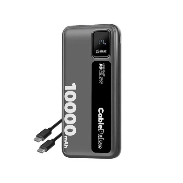 Powerbank 10 000mAh 22.5W USB-C + Lightning - OBAL-ME