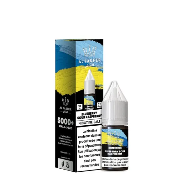 Blueberry Sour Raspberry Nic Salt 20mg 10ml - Al Fakher - image 4