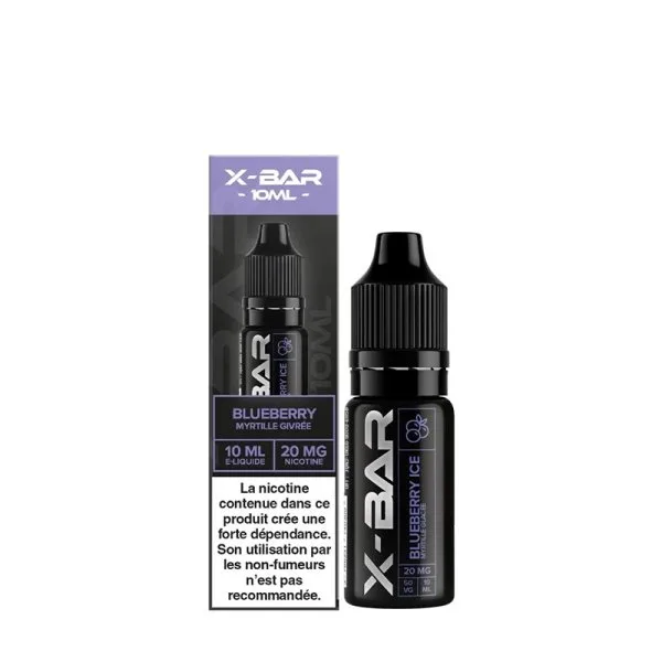 Blueberry Ice Nic Salt 10ml - X-Bar - image 4