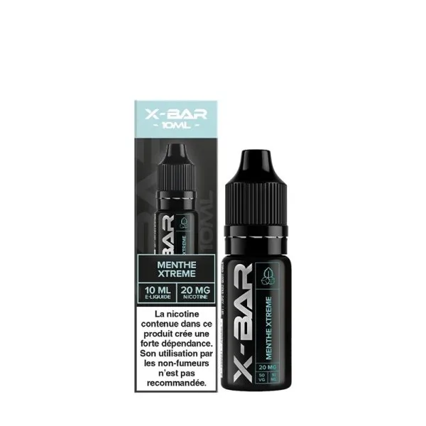 Menthe Xtreme Nic Salt 10ml - X-Bar - image 4