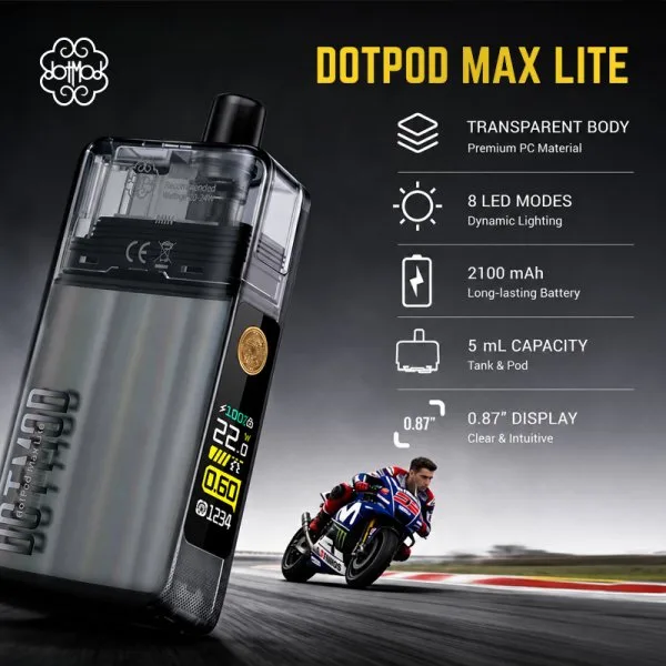 Pack DotPod Max Lite 5ml 2100mAh - Dotmod - image 3