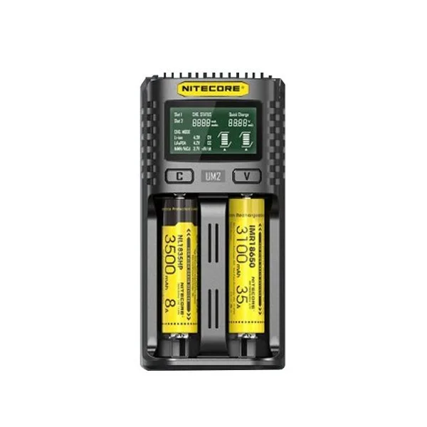 Chargeur UM2 Dual Slot 2A - Nitecore - image 2