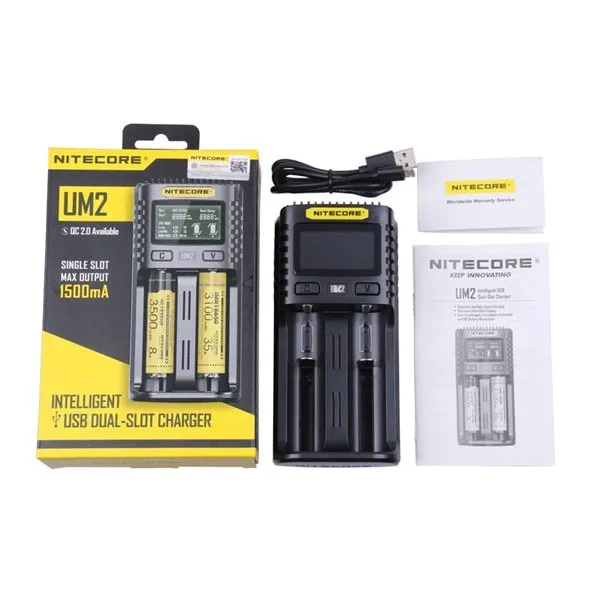 Chargeur UM2 Dual Slot 2A - Nitecore - image 4