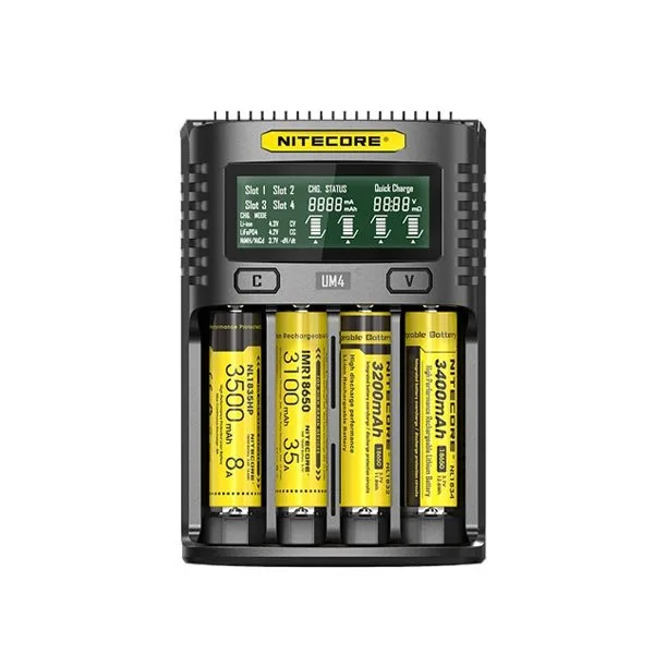 Chargeur UM4 Four Slot 2A - Nitecore - image 2