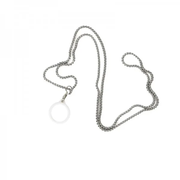 Chaîne de cou avec anneau en silicone - 20mm - image 6