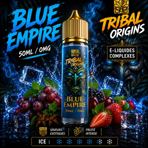 Blue Empire 0mg 50ml - Origins by Tribal Force - image 3